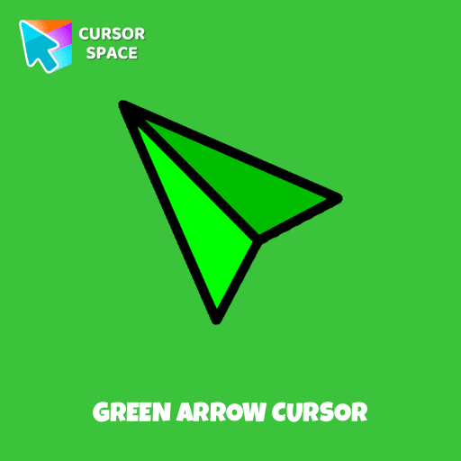 Green arrow cursor